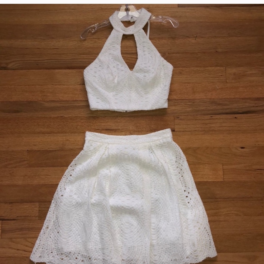 Mini halter dress